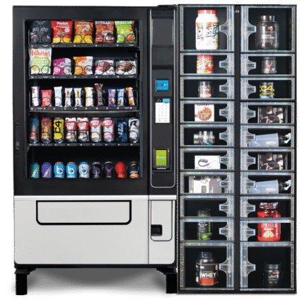MarketOne Fitness Vending Machine with Add-On Locker